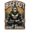 Bigfoot Spirit Animal V2 - Sticker - Paracay