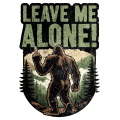 Leave Me Alone Squatch - Sticker - Paracay