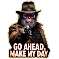 Make My Day Squatch - Sticker - Paracay