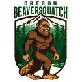 Oregon Beaversquatch - Sticker - Paracay