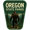 Oregon State Parks Squatch - Sticker - Paracay