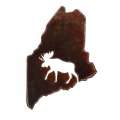 State Of Maine W/ Moose - Magnet - Paracay