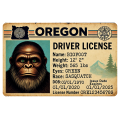 Vintage Bigfoot ID - Oregon - Sticker - Paracay