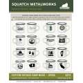 Squatch Metalworks Package Deal - Custom Mugs (WHOLESALE ONLY) SPS08 - Paracay