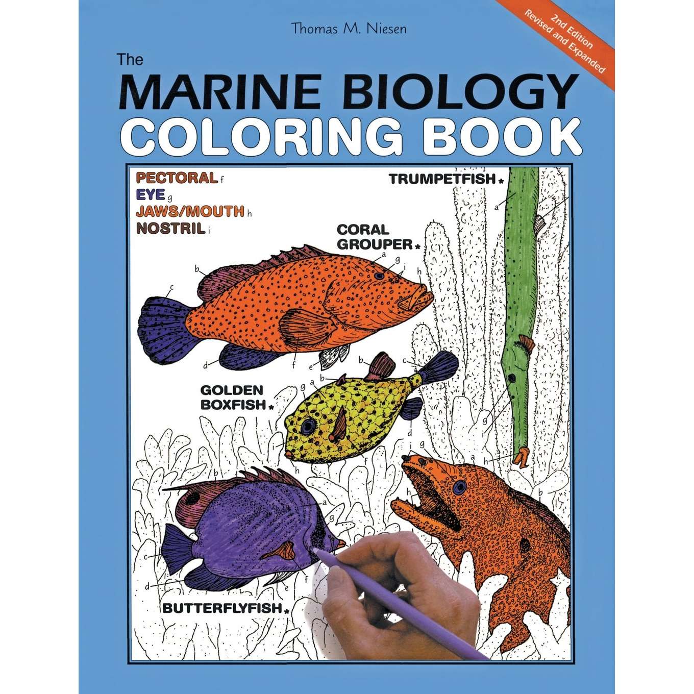 The Marine Biology Coloring Book, 2e [Book]
