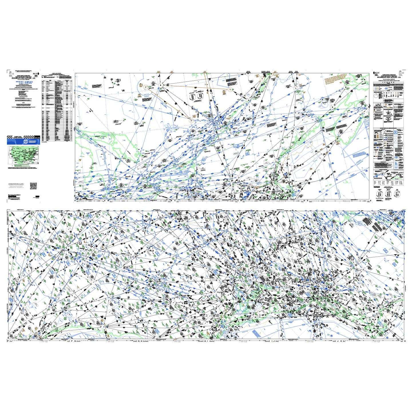 L11/12 IFR Low Altitude Enroute Chart - SkySupplyUSA