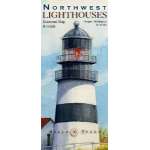 Pacific Northwest / Pacific Coast :Northwest Lighthouses: Illustrated Map and Guide