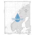 Region 4 - Scandinavia, Northern Russia :Waterproof NGA Chart 43015: Norway Lindesnes to Nordkapp