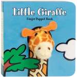 Jungle & Zoo Animals for Kids :Little Giraffe: Finger Puppet Book