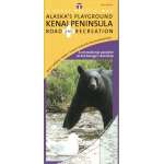 Alaska and British Columbia Travel & Recreation :Alaska's Kenai Peninsula Road & Recreation Map, 6th Edition
