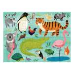 Gifts and Books for Zoos :Puzzle to Go: Animals of The World