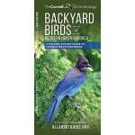 Bird Identification Guides :Backyard Birds of Western North America: A Folding Pocket Guide to Common Backyard Birds