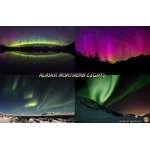 Astronomy Guides :Alaska Northern Lights Guide LAMINATED CARD