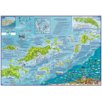 British Virgin Islands DIVE MAP & ADVENTURE GUIDE