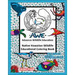 Native Hawaiian Wildlife Educational Coloring Book