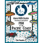 Fish of the Pacific Coast Educational Coloring Book