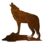 Wolf on Rocks MAGNET