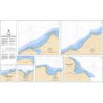 CHS Chart 1230: Plans-Péninsule de la Gaspésie