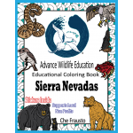 Sierra Nevadas Educational Coloring Book