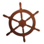 Ships Wheel MAGNET