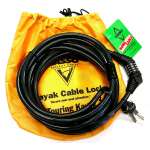 Lasso Lock Products :Lasso Kong Cable Kayak Lock for Closed Deck Touring Kayaks
