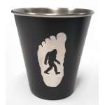 Bigfoot Novelty Gifts :Bigfoot "BELIEVE" Stainless Steel Shot Glass