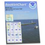 NOAA Booklet Chart 11377: Mobile Bay Approaches and Lower Half