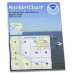 HISTORICAL NOAA Booklet Chart 11392: St. Andrew Bay - Bear Point to Sulpher Point