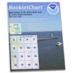 NOAA BookletChart 11490: Approaches to St. Johns River;St. Johns River Entrance