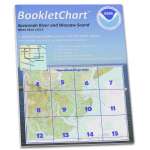 HISTORICAL NOAA BookletChart 11512: Savannah River and Wassaw Sound, Handy 8.5" x 11" Size. Paper Chart Book Designed for use Aboard Small Craft