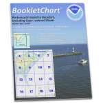 HISTORICAL NOAA BookletChart 11544: Portsmouth Island to Beaufort: Including Cape Lookout Shoals