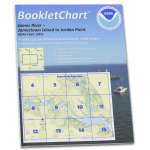 HISTORICAL NOAA Booklet Chart 12251: James River Jamestown Island to Jordan Point