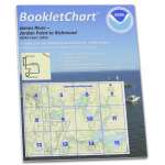 HISTORICAL NOAA BookletChart 12252: James River Jordan Point to Richmond