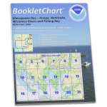 HISTORICAL NOAA BookletChart 12261: Chesapeake Bay Honga: Nanticoke: Wicomico Rivers and Fishing Bay