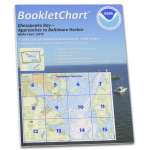 HISTORICAL NOAA BookletChart 12278: Chesapeake Bay Approaches to Baltimore Harbor