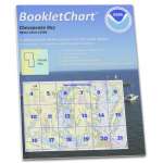 NOAA BookletChart 12280: Chesapeake Bay, Handy 8.5" x 11" Size. Paper Chart Book Designed for use Aboard Small Craft