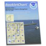 HISTORICAL NOAA BookletChart 12289: Potomac River Mattawoman Creek to Georgetown;Washington Harbor, Handy 8.5" x 11" Size. Paper Chart Book Designed for use Aboard Small Craft