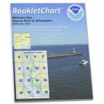 HISTORICAL NOAA BookletChart 12311: Delaware River Smyrna River to Wilmington
