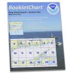 HISTORICAL NOAA BookletChart 12354: Long Island Sound Eastern Part, Handy 8.5" x 11" Size. Paper Chart Book Designed for use Aboard Small Craft