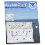 HISTORICAL NOAA BookletChart 13218: Marthas Vineyard to Block Island, Handy 8.5" x 11" Size. Paper Chart Book Designed for use Aboard Small Craft