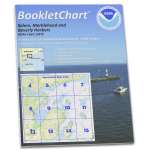 HISTORICAL NOAA BookletChart 13276: Salem: Marblehead and Beverly Harbors