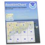 HISTORICAL NOAA BookletChart 13288: Monhegan Island to Cape Elizabeth