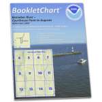 HISTORICAL NOAA BookletChart 13297: Kennebec River Courthouse Point to Augusta