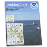 HISTORICAL NOAA BookletChart 14822: Approaches to Niagara River and Welland Canal