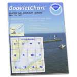 HISTORICAL NOAA BookletChart 14974: Ashland and Washburn Harbors