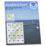 HISTORICAL NOAA BookletChart 16645: Gore Point to Anchor Point, Handy 8.5" x 11" Size. Paper Chart Book Designed for use Aboard Small Craft