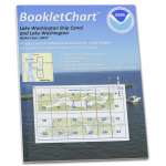 HISTORICAL NOAA BookletChart 18447: Lake Washington Ship Canal and Lake Washington