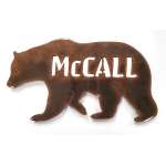 Customs & Named Metal Art :McCall Bear MAGNET