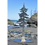 Redwoods :Stainless Steel Redwood Tree Stand-Up