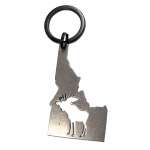 Idaho with Moose KEYCHAIN